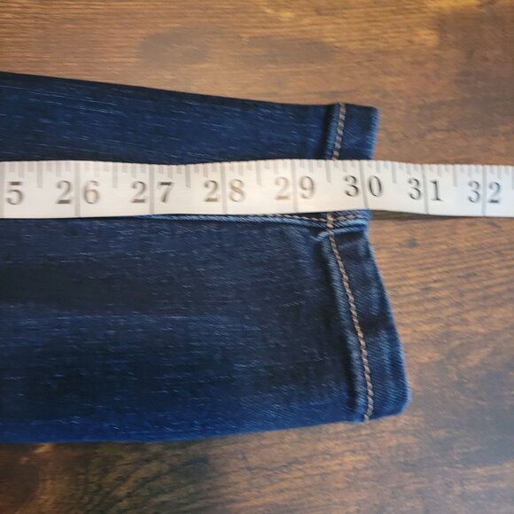 Maurices Jeans 6 L Everflex High Rise Skinny Dark Wash Tummy Control - Picture 8 of 9